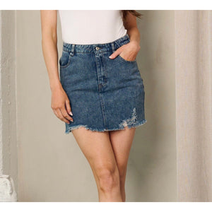 Denim skirt