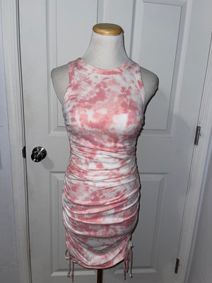 Pink Tie Dye Dress