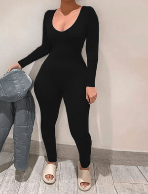 Cassie Long Sleeve Jumpsuit